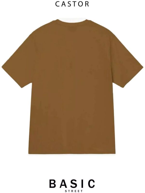 Oversize básica marrom