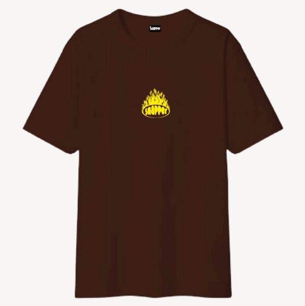 Camiseta Flame Marrom